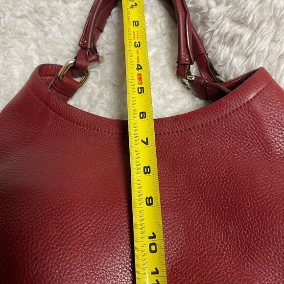 Cole Haan Red Leather Hobo Bag - Picture 13 of 13